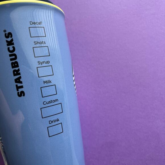 Disney Starbucks Hollywood Studios Tumbler - Porcelain Travel Mug Mickey Mouse - Picture 5 of 11